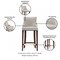 Manhattan Comfort Shubert Barstool in Light Grey - Set of 3 3-BS019-LG - alternate 7
